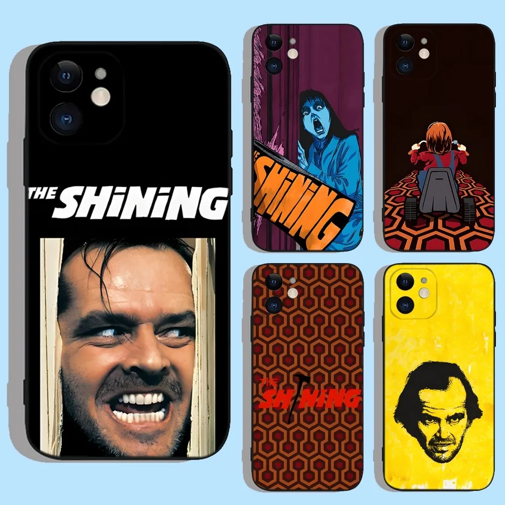 Movie The Shining Phone Case For Apple iPhone 15,14,13,12,11,XS,XR,X,8,7,Pro,Max,Plus,mini Silicone Black Cover