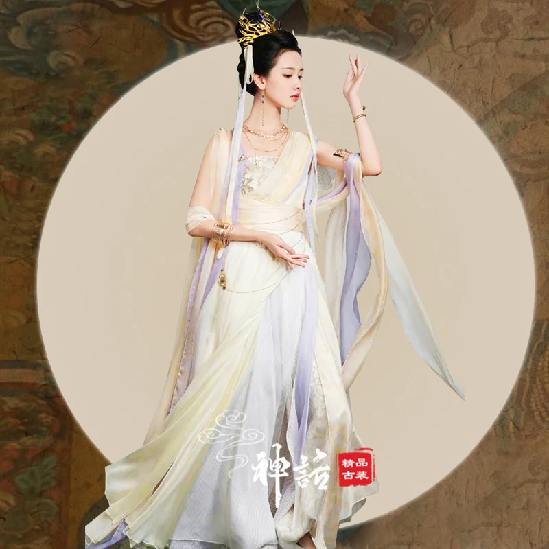 Hot Drama Till The End Of The Moon Ye Xiwu Li Susu Cosplay Costume Bailu Same Style Hanfu Changyue Jinming Ancient Dress Hanfu