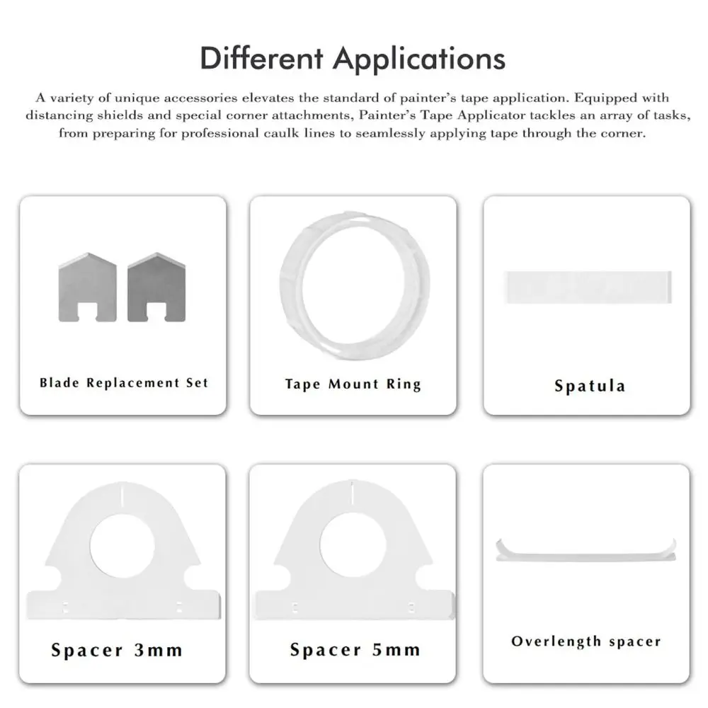 壁床塗装簡単シームテープ機械包装シーリングひび割れを美しくするペインターマスキングテープアプリケータータイル修理