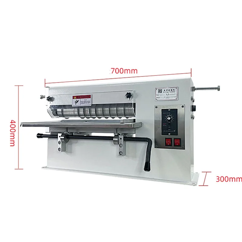 Speed Regulation Precision Automatic Slitting Machine Non-woven Leather Rubber Leather Belt Slitting Machine