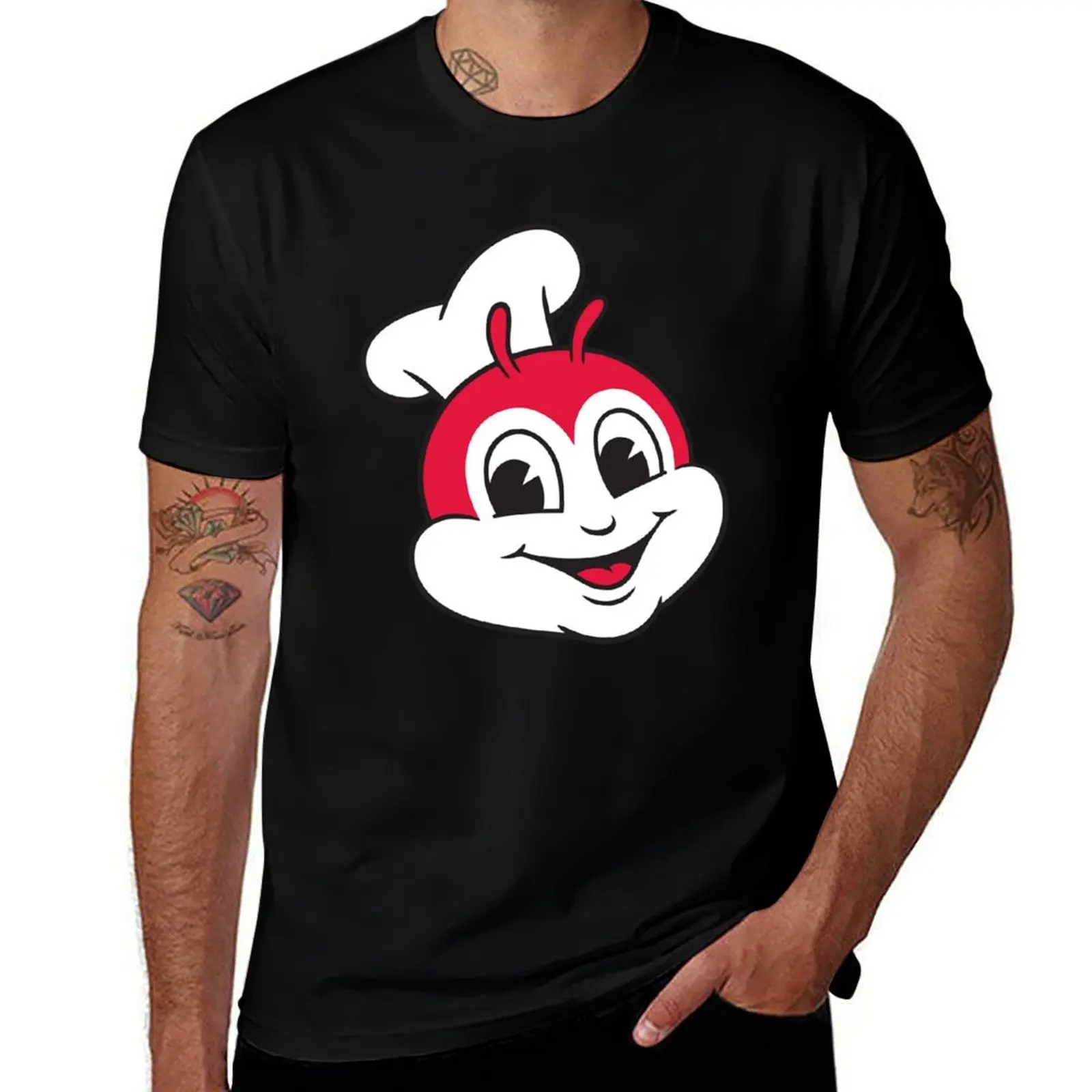 

Jollibee Mascot T-Shirt g man t shirts for men t shirts cotton 100% T-Shirt