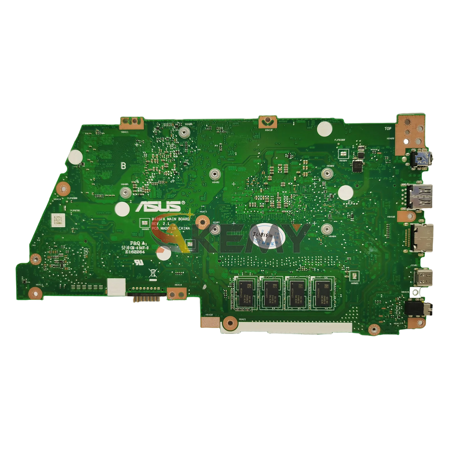 X430FN Laptop Moederbord Voor ASUS VivoBook S430F X430F S14 S4300F V430F X430FN R430F K430F Moederbord Met I3 I5 I7 CPU testen OK