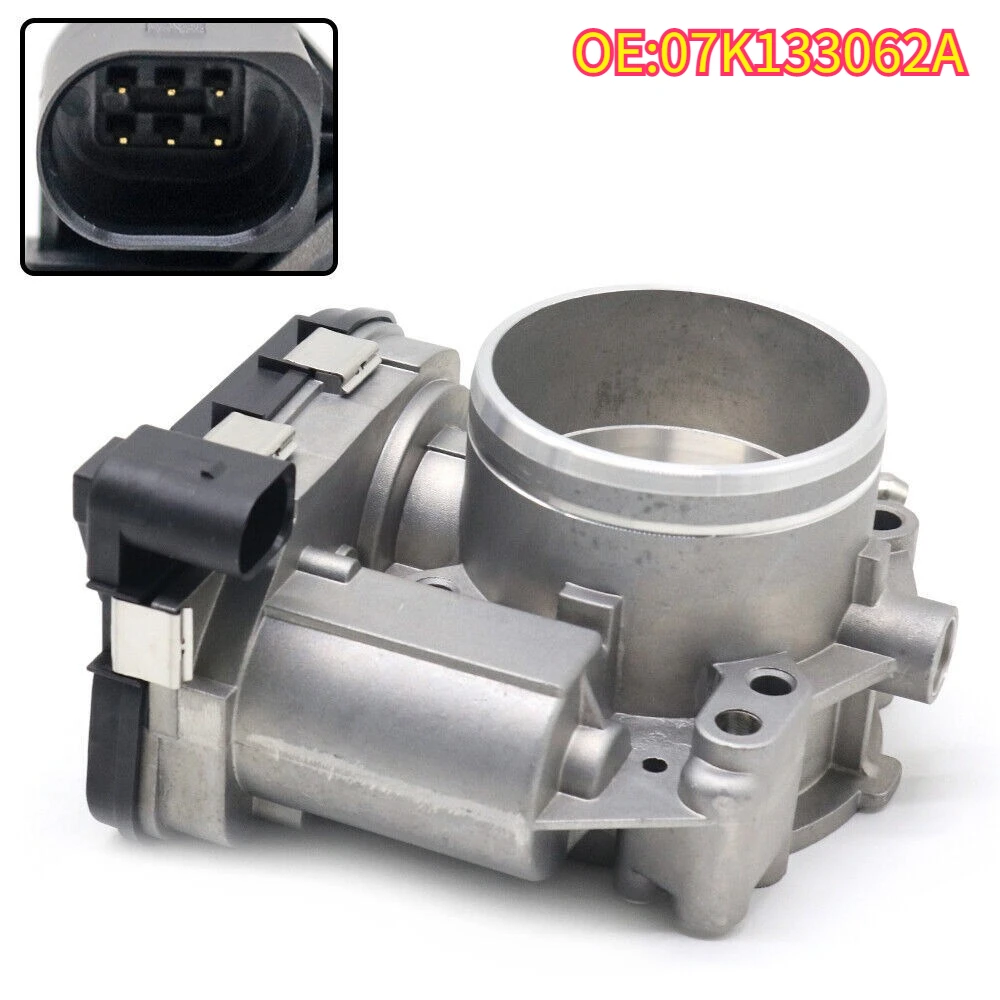 

High quality New For 07K133062A Throttle Body TPS For VW Jetta Beetle Golf Passat 2.5L GAS DOHC 2008-2013 2014
