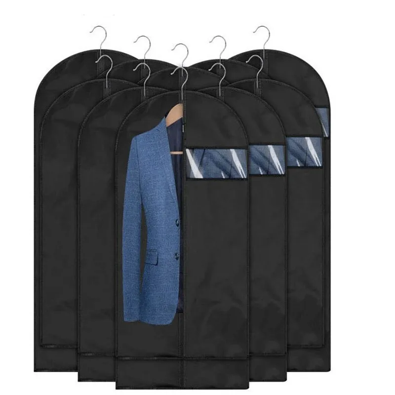 Hanging garment dust cover Suit jacket storage bag Moisture-proof mildew protective wardrobe clothing storage case