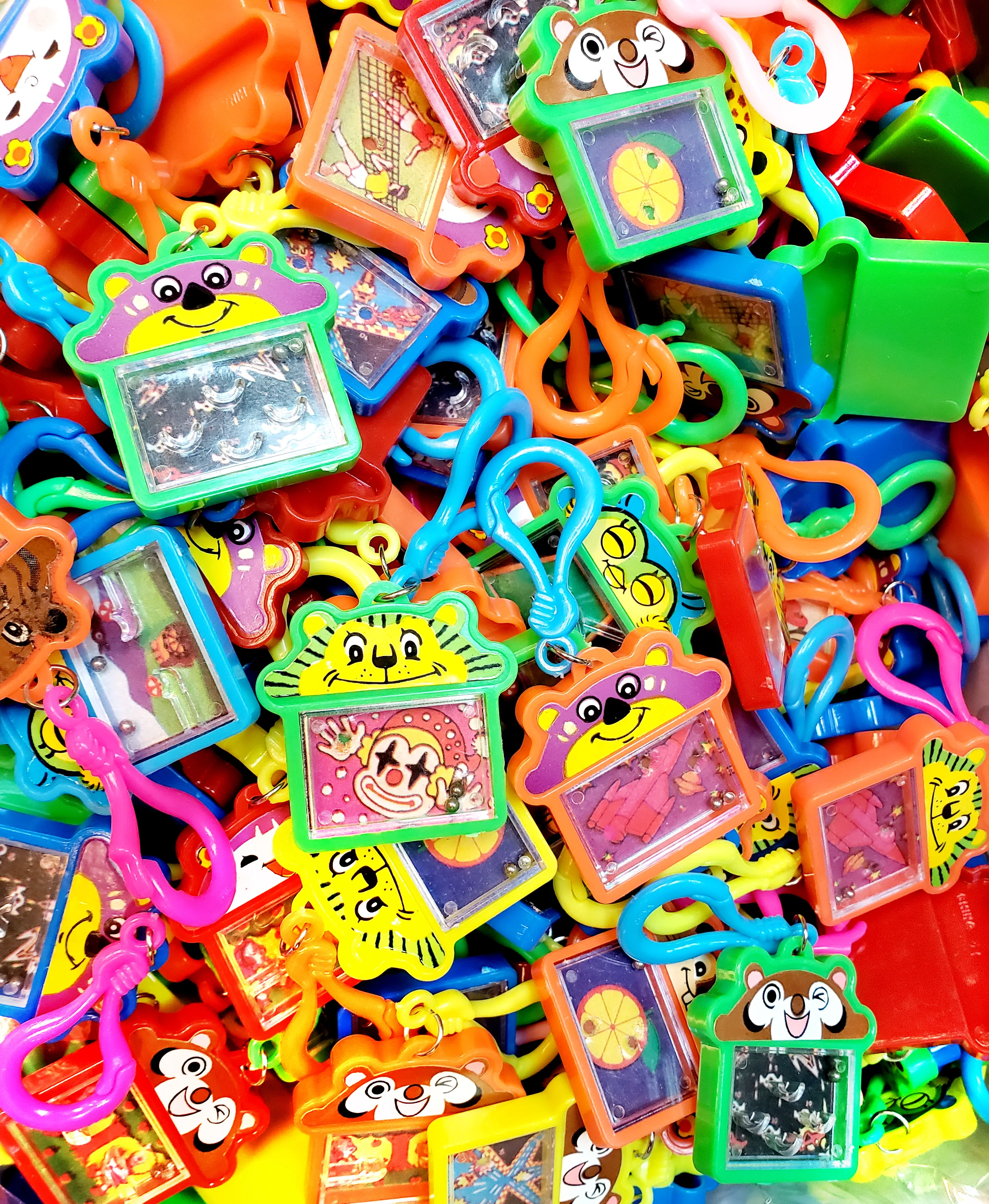 100PC, Plastic Clip Pinball Game, Wholesales, Kids Party Favor, Pinata Filler, School Gift Novelty, carnival, Souvenir, giveaway