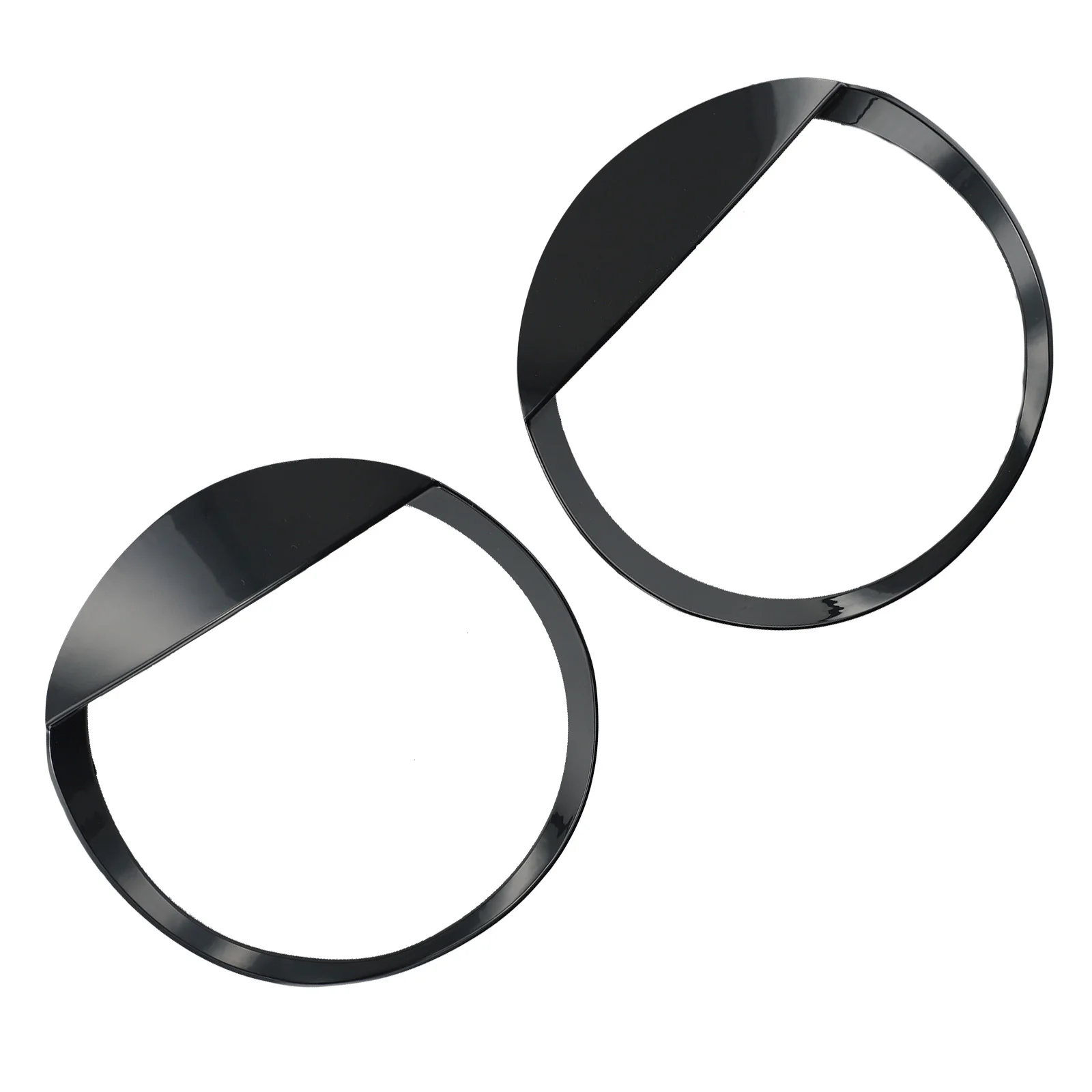 Abdeckung Trim Front Scheinwerfer Lampe Zubehör. Ersetzt Auto Schwarz Dekorieren Teile Hohe Qualität Neue Praktische Nützliche