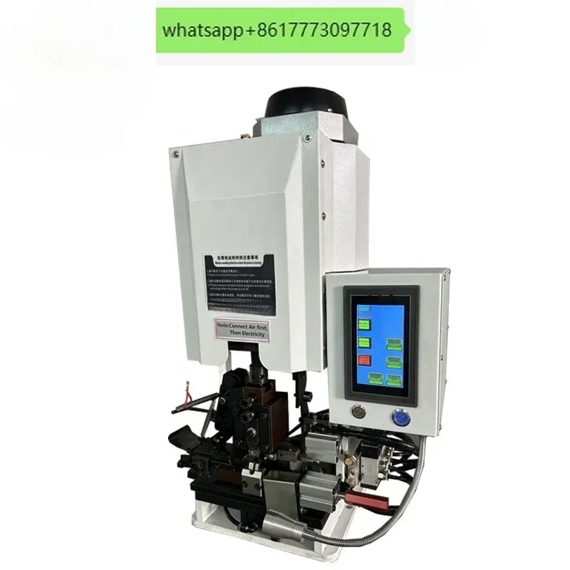 YH-2000S The new touch screen direct feed terminal Crimp Blades multi-core cable stripping and crimping machine