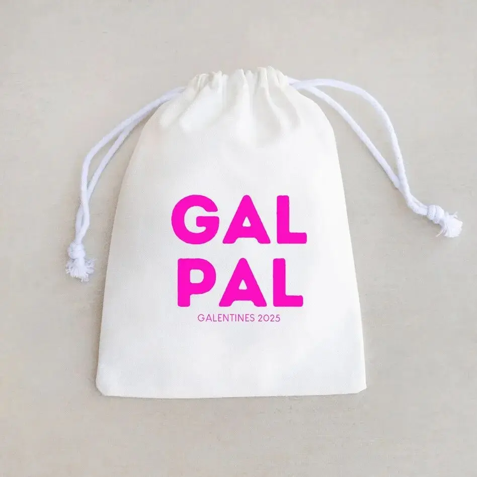 Gal Pal - Galentines Day Gift Bag - Custom Galentines Bag - Galentines Party Favors - Galentines - Valentine's Day Party - Valen