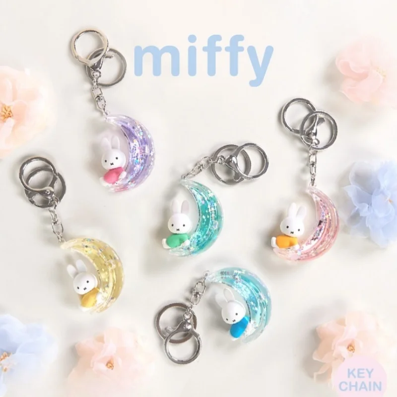 

Оригинальный Kawaii Miffy'S Dream Series акриловый брелок кулон слепая коробка настольный орнамент украшение аниме периферийные фигурки подарок