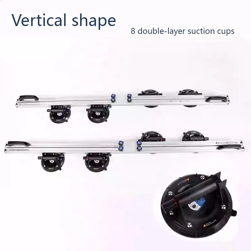 Large Format Tile Handling System - Granite & Ceramic Tile Lifter with Double-Layer Thickened Suction Cups