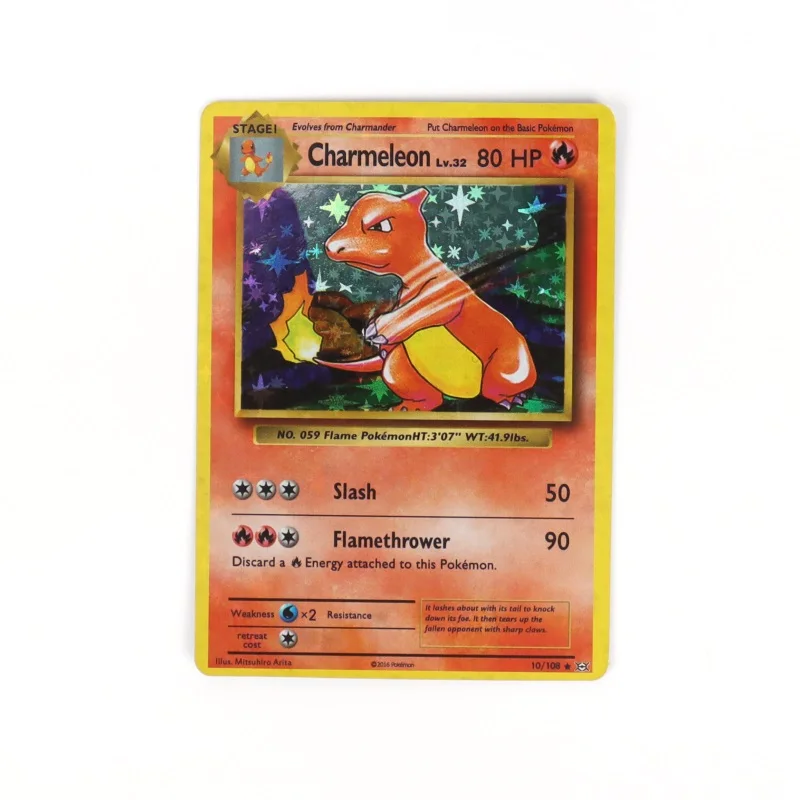 1996 1st Edition Pokemon Foil Flash Cards Charizard Blastoise Venusaur Mewtwo Game Collection PTCG Proxy Cards