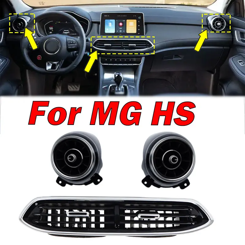 

Interior Accessories For MG HS Front Dash Center Console Air Vent Grille Diffuser Front Dashboard AC Air Condition Vent Outlet