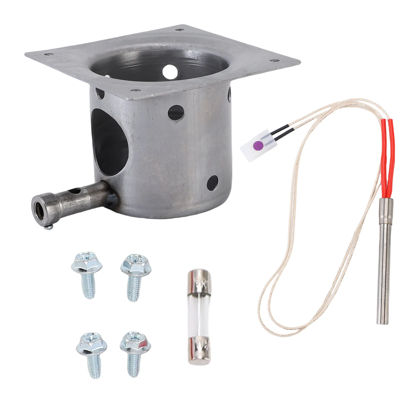 

Комплект воспламенителя горячего стержня, кастрюля для горения огня и комплект воспламенителя горячего стержня, подходит для гриля на гранулы Traeger с винтами из нержавеющей стали