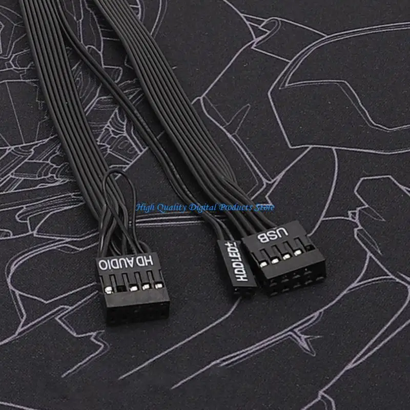 

U2JE 24AWG Power Switching Cable for Computer Chassis Ordinary Mainboard Cable 19Pin