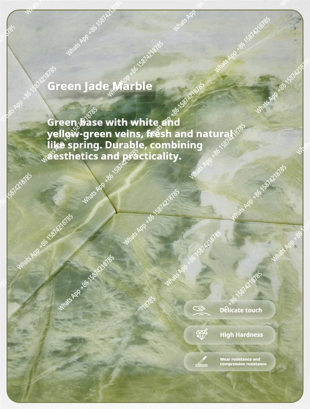 S Mountain Stream Coffee Table, Vintage Marble Design For Small Space, Modern Luxury, Heat & Scratch Resistant, Customizable