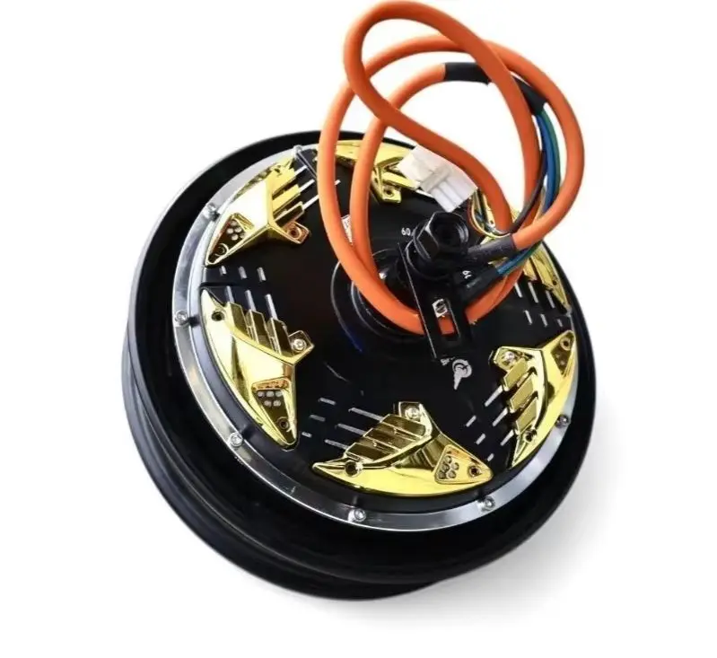 Motor 48V60V72V2000W10 Inch 40H Scooter Electric Vehicle Motor Electroplating Decorative Parts