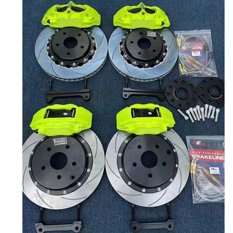 

For Auto Performance Parts Brake Caliper Kit Front 4pot 5200 Rear 7600 Small 4pot Pistons For BMW E30 E34 E36 E46 E39 M3