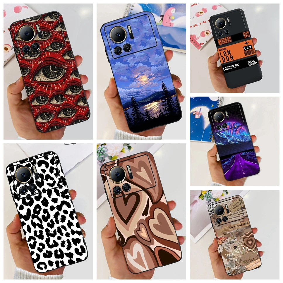 For Infinix Note 12 VIP Case 12 G96 Luxury Cute Clear TPU Silicon Shockproof Back Cover For Infinix Note 12 VIP 12VIP Phone Case