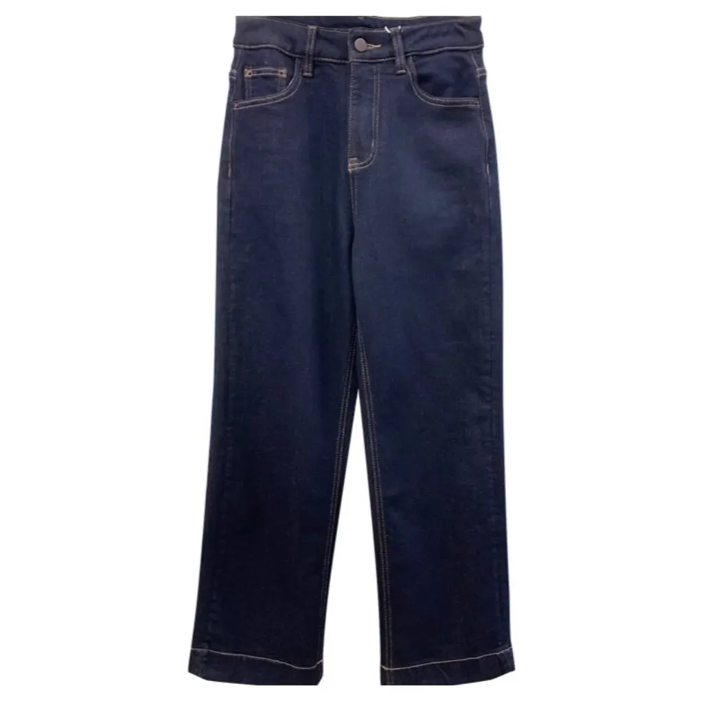 

Женские прямые джинсы на флисовой подкладке, устойчивые к выцветанию, четырехсторонние эластичные зимние узкие джинсы F110304