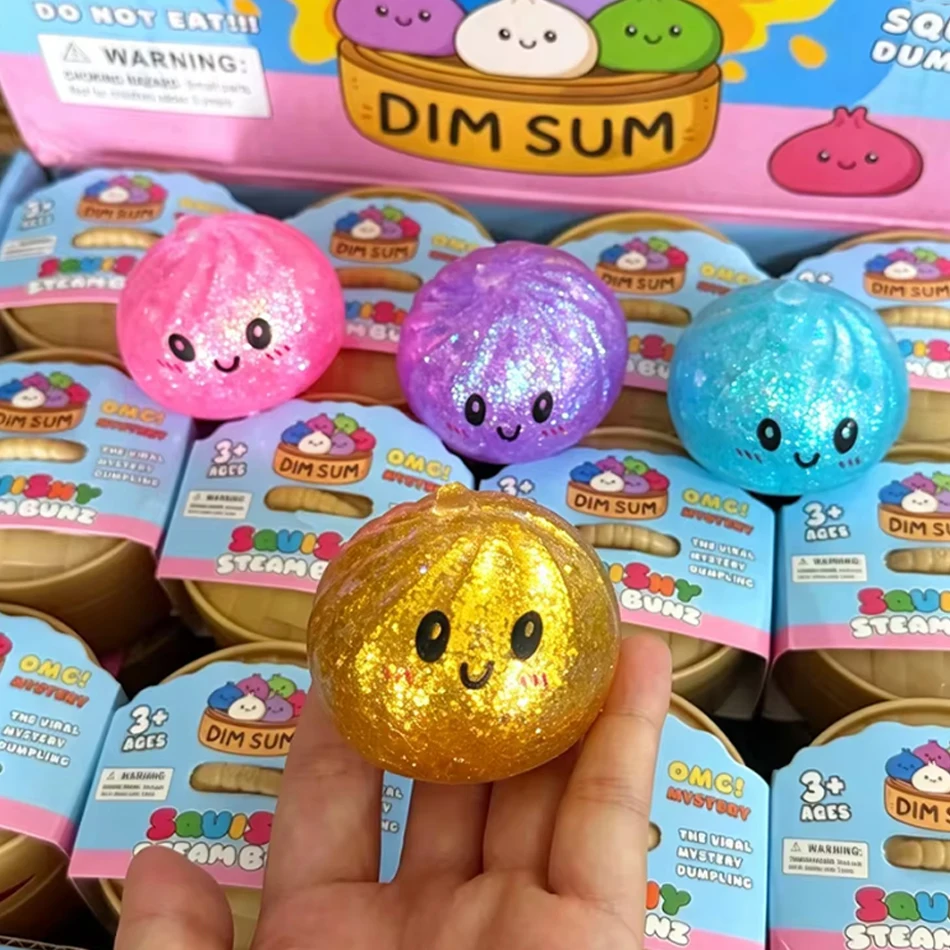 Сенсорный сквиш-пельмень с бле – обзор и цена Kids Toys Dumplings