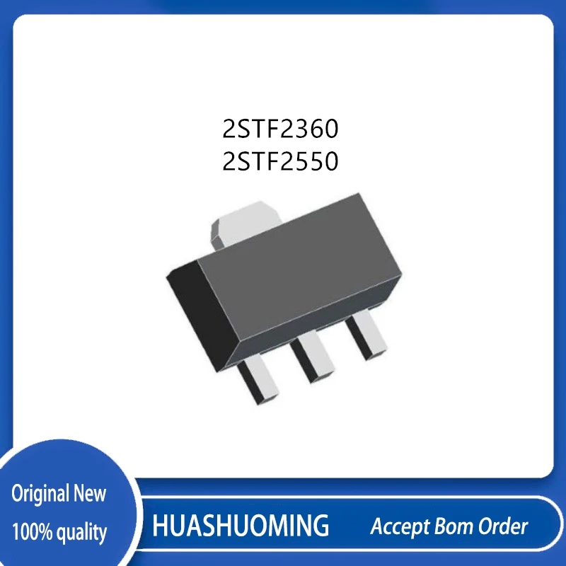 

100Pcs/Lot 2STF2360 2360 2STF2550 2550 SOT-89