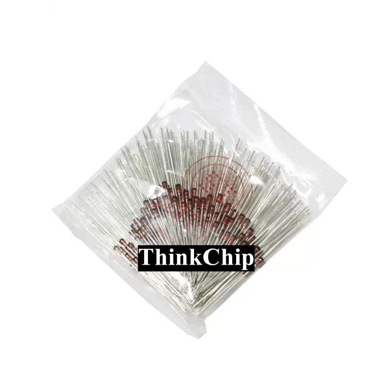 ไดโอดควบคุมแรงดันไฟฟ้า1N4746A 1N4744A 1N4742A (250ชิ้น) 12V 13V 15V 18V