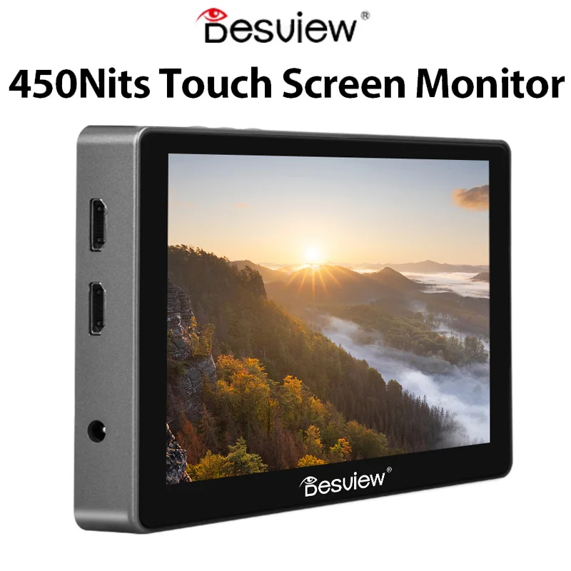 Destview R705 7 inch 450Nits Touch Screen Monitor FHD 1920X1200 4K Video Monitor