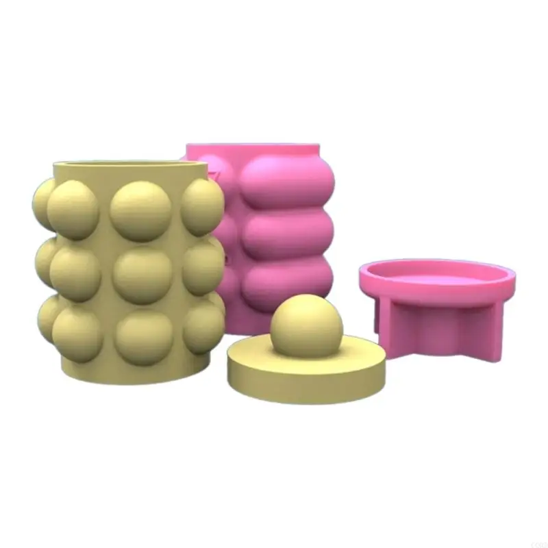 

CORD Bubble Storage Jars Silicone Mold Concrete Casting Mold DIY Holder Tool Plaster Crafts Making Supplies Nonstick