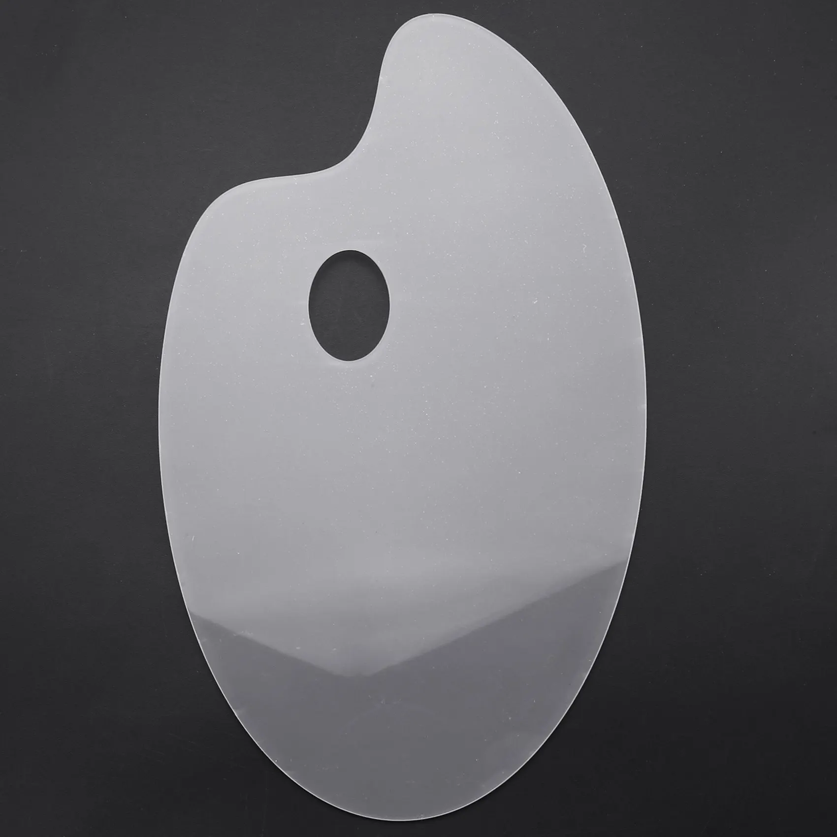 Paleta De Tinta Acrílica Transparente, Paleta De Arte, 10x6 Polegadas, Pacote 2