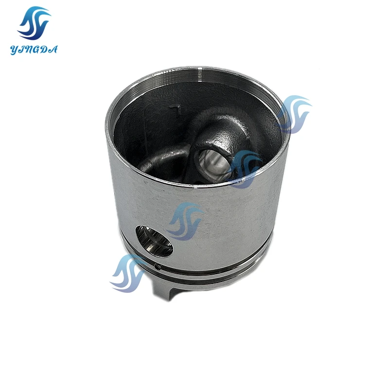 Boat Piston Kit Assy Ring Set(50MM )  6E0-11631 for Yamaha 4HP 5HP 2-Stroke 6E0-11631-00 Outboard part