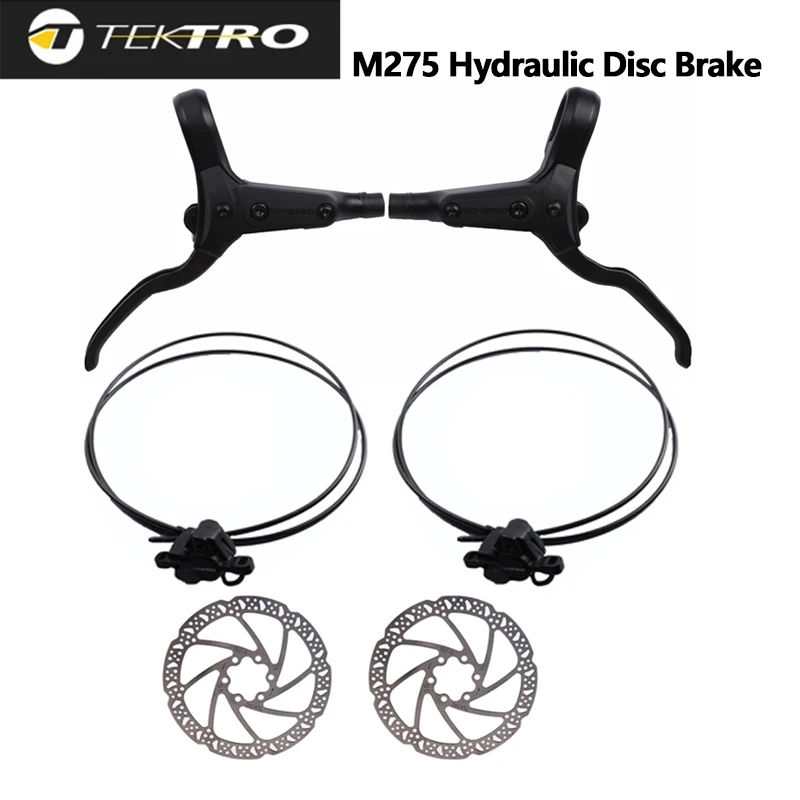 TEKTRO HD M275 Hydraulic Disc Brake For Mountain Bike MTB Bicycle Left Front Right Rear BR M275 Brake Lever Right Left 1PCS