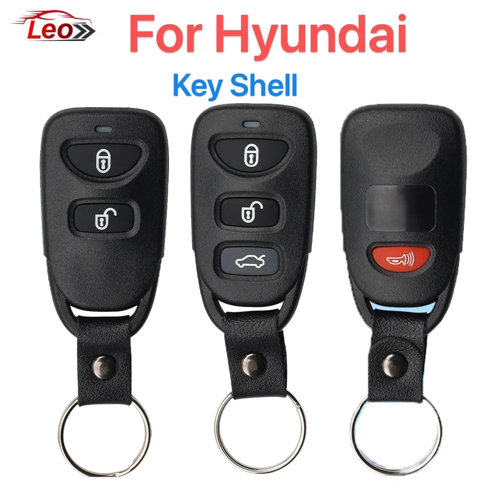 Leo Hyundai Cangkang Kunci untuk Tucson Sonata Santa FE Elantra Accent Atos Trajet IX35 Eagle 2005-2011