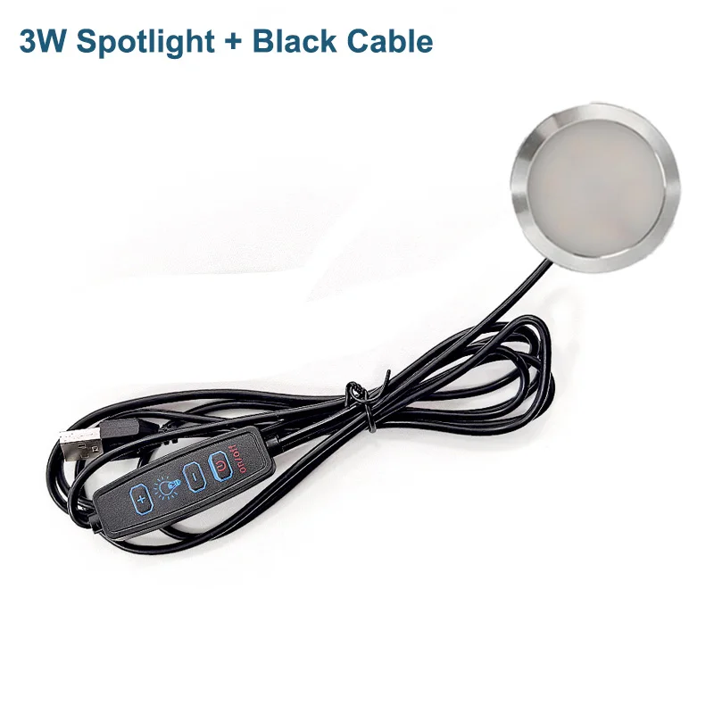 超薄型ミニLEDシーリングライト,円形,調光可能,USB,DC5V,3W,表面実装,円形,シンプル,キャビネット,8mm