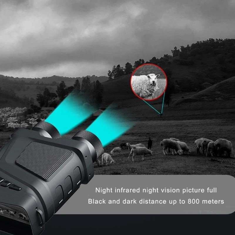 

K0EA 1080P Photo Video Portable Night Visionary 10X Digital Zoom Travel Monoculars for Day Night Hunting Camping Travel