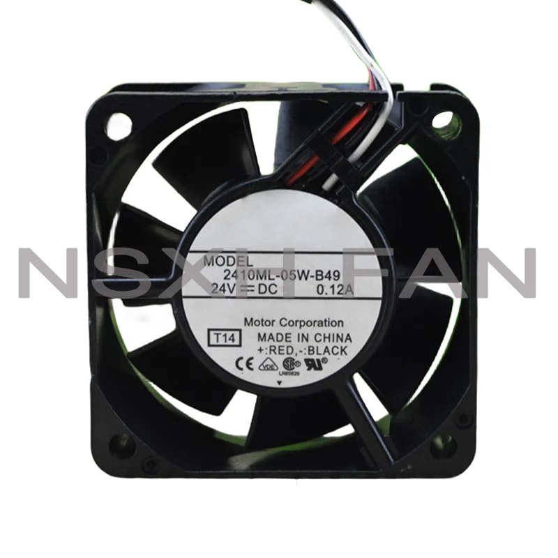 Original 2410ML-05W-B49/B40 6025 60*60*25mm DC24V Inverter Double Ball Axial Cooling Fan