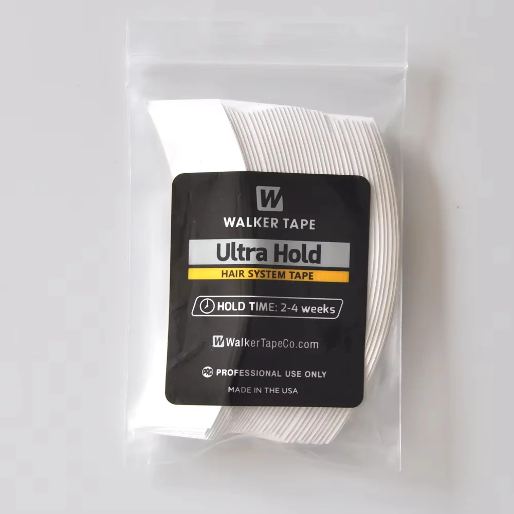 

Лента Ultra Hold Клей Двусторонняя ультрафиксирующая лента для системы волос Клей для фиксации волос Для салона кружевной системы и мужской клей для париков