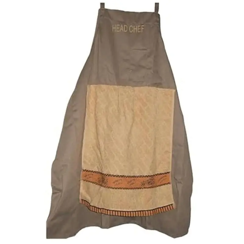 AS96-5X Chef's Prank Apron - Ultimate Funny Gag Gift For Men With Surprise Pocke For Kitchen Pranks & Practical Joke