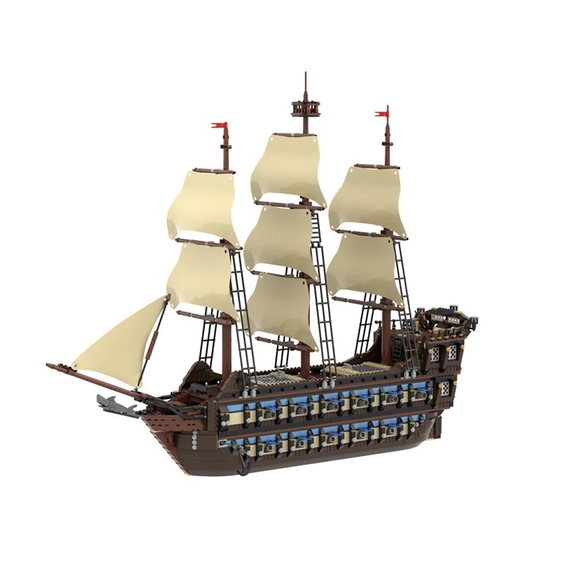 

Модель корабля Moc, строительные кирпичи, модульный императорский флагман, «секундный уровень», модель, технологические блоки, рождественские игрушки, строительные подарки