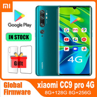 Global rom Smartphone Xiaomi CC9 Pro Zoom /Mi Note 10 4G Cellphones android snapdragon used phone