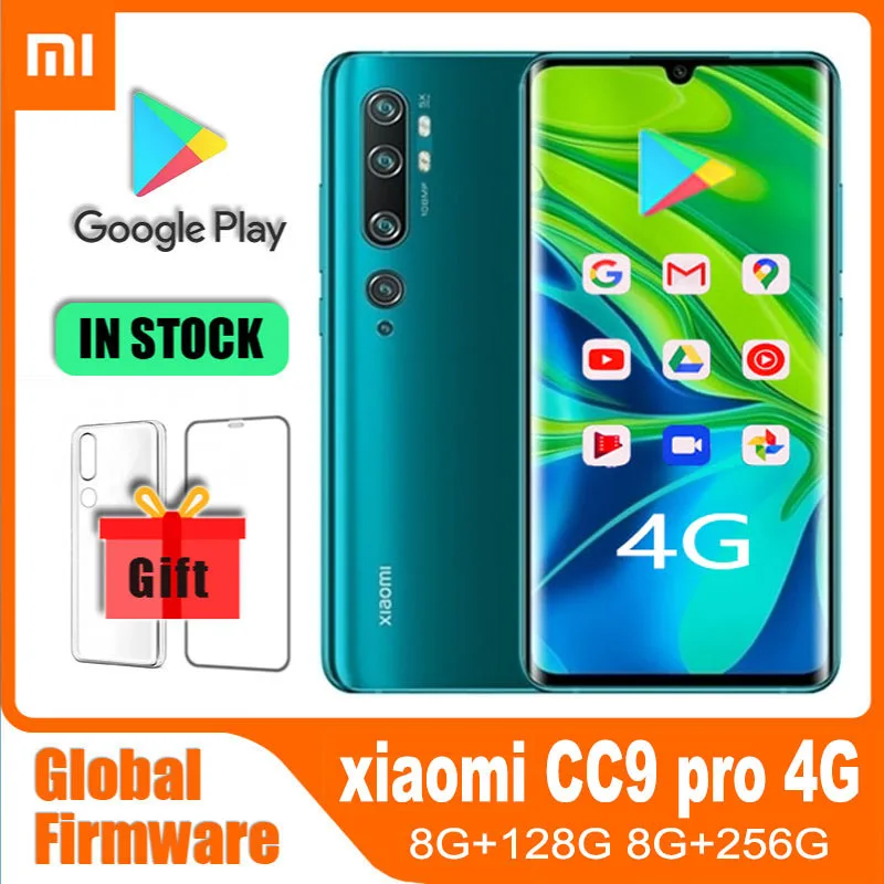 pro zoom smartphone rom global mi nota 10 4g celulares android snapdragon telefone usado xiaomi cc9 01