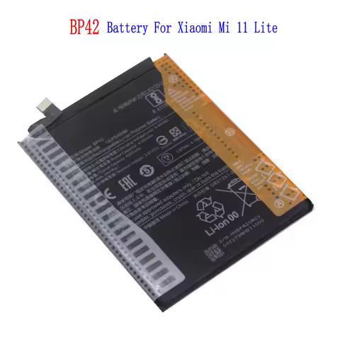 1x New 4250mAh 16.4Wh BP42 Replacement Battery For Xiaomi Mi 11 Lite Mi11 11Lite Batteries