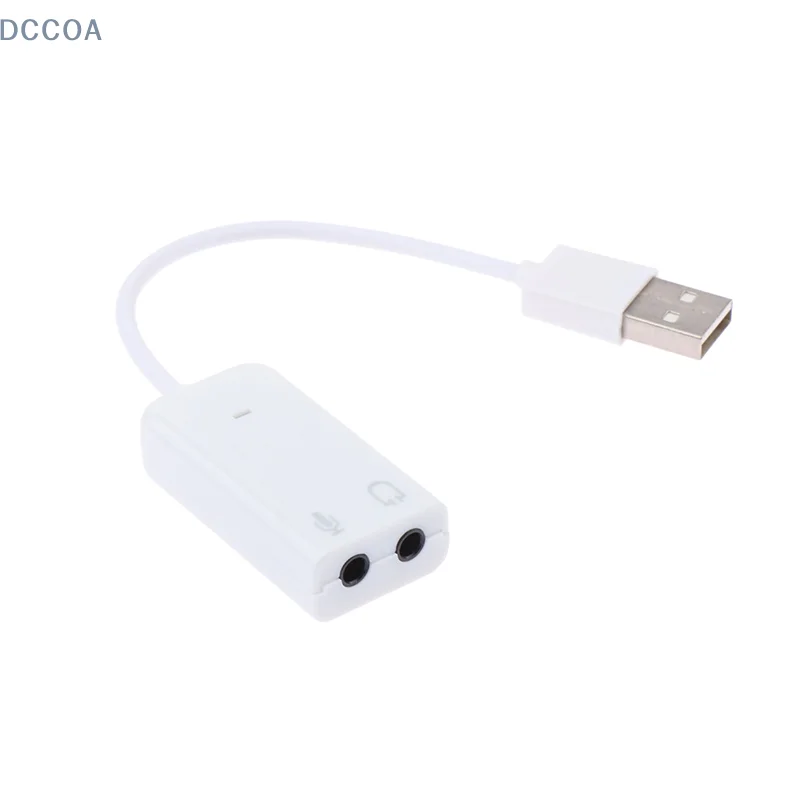 Macbook ordenador portátil PC 7,1 tarjeta de sonido USB externa Jack 3,5mm adaptador de Audio USB auricular micrófono tarjeta de sonido