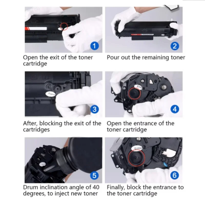 ブラック トナー パウダー HP プリンター CF218A 218 LaserJet Pro M104A M104W M132A M132N M132FN M132FP M132FW M132NW M132SNW 用