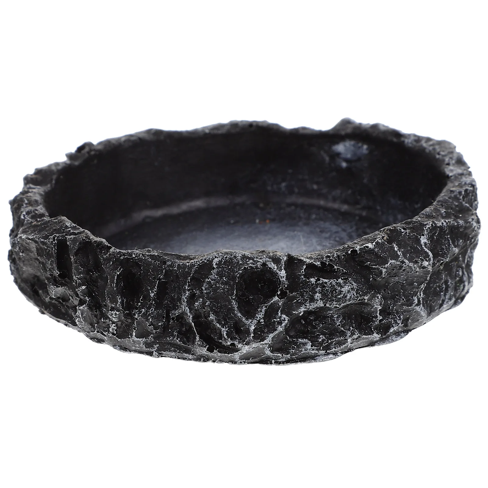 

Reptile Water Dish Turtle Feeder High Quality Resin Durable Food Storage Anti Slip Pet Supplies Decorative Bowl For Snakes