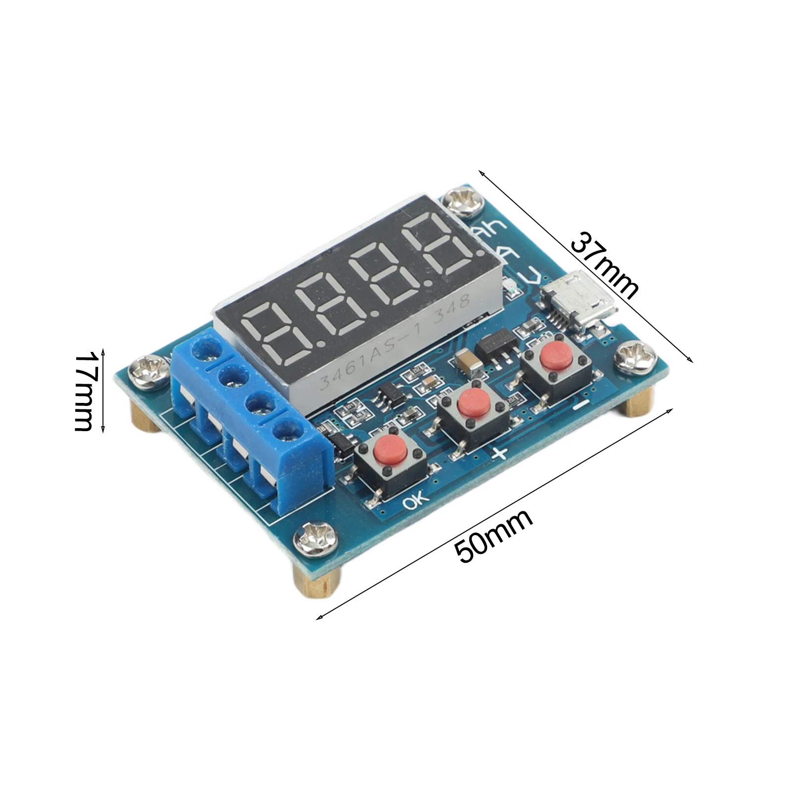 Lithium-ion Tester Battery Capacity Tester Battery 1.2V-12V Support Automatic Termination For Lithium-ion Batteries