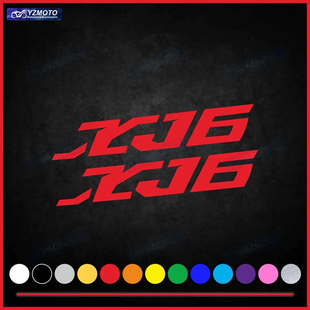 Аксессуары для мотоциклов XJ6, гоночная наклейка, кузов топливного бака, логотип, наклейка, обтекатель двигателя, лобовое стекло, шлем, декоративные наклейки