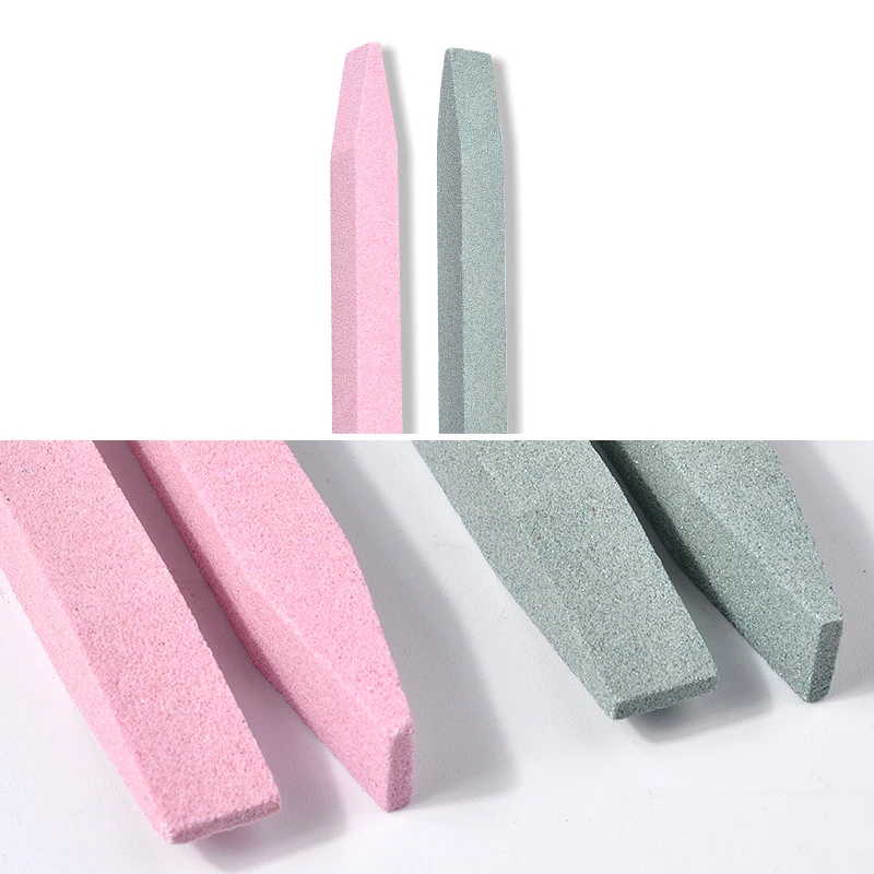 Nail Files Grinding Stone Bar File Manicure Exfoliator Cuticle Remover Pedicure Polishing Block Professional Nail Art Tools