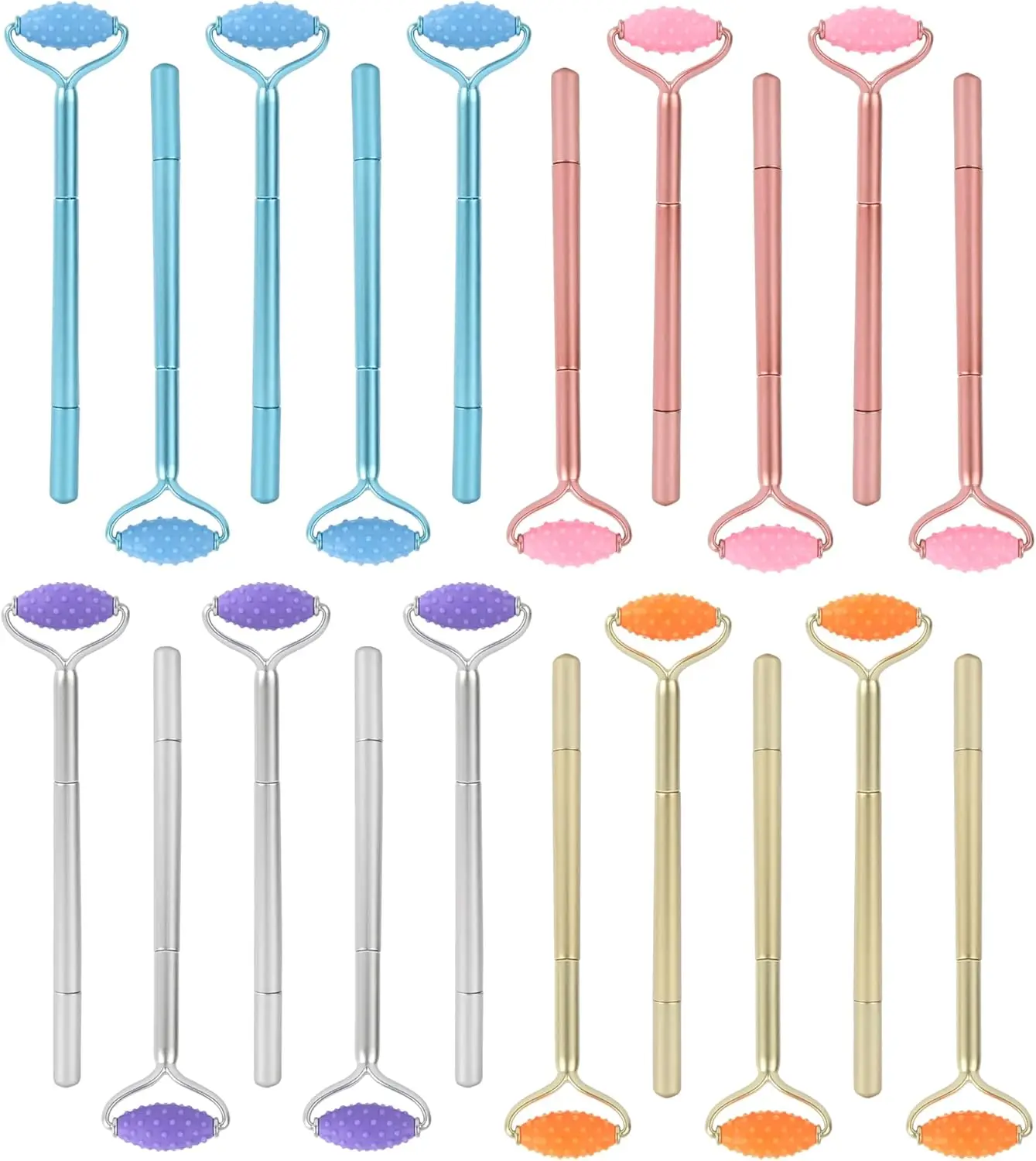 24pcs Wholesale novelty creative massage head gel pens school home office writing decompression stationery pen Back to school