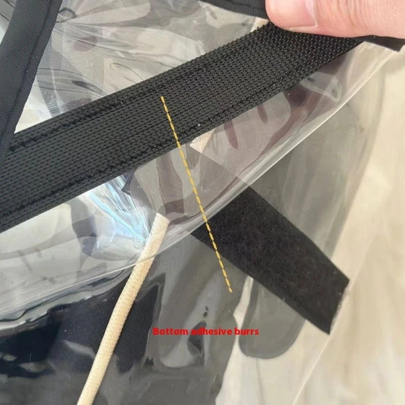 J15U Installazione rapida Seggiolino auto per bambini Protezioni antipioggia Pannello trasparente Design ventilato per avventure