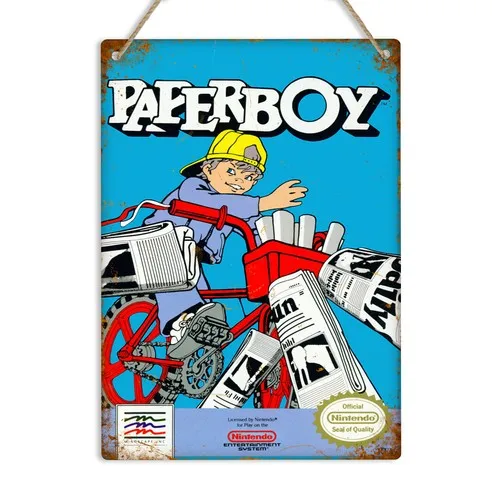 Paperboy Metal Wall… - image